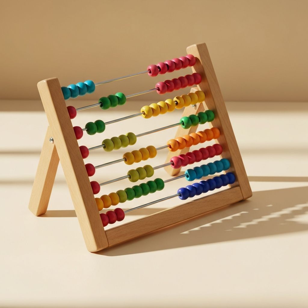 Ábaco de Madera Montessori 100 Cuentas