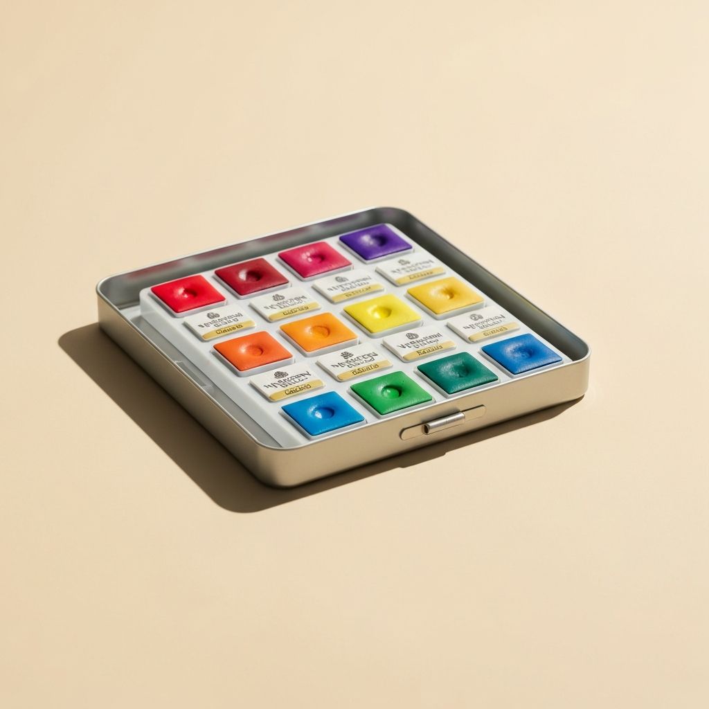 Set de Acuarelas Winsor & Newton Cotman 24 Colores