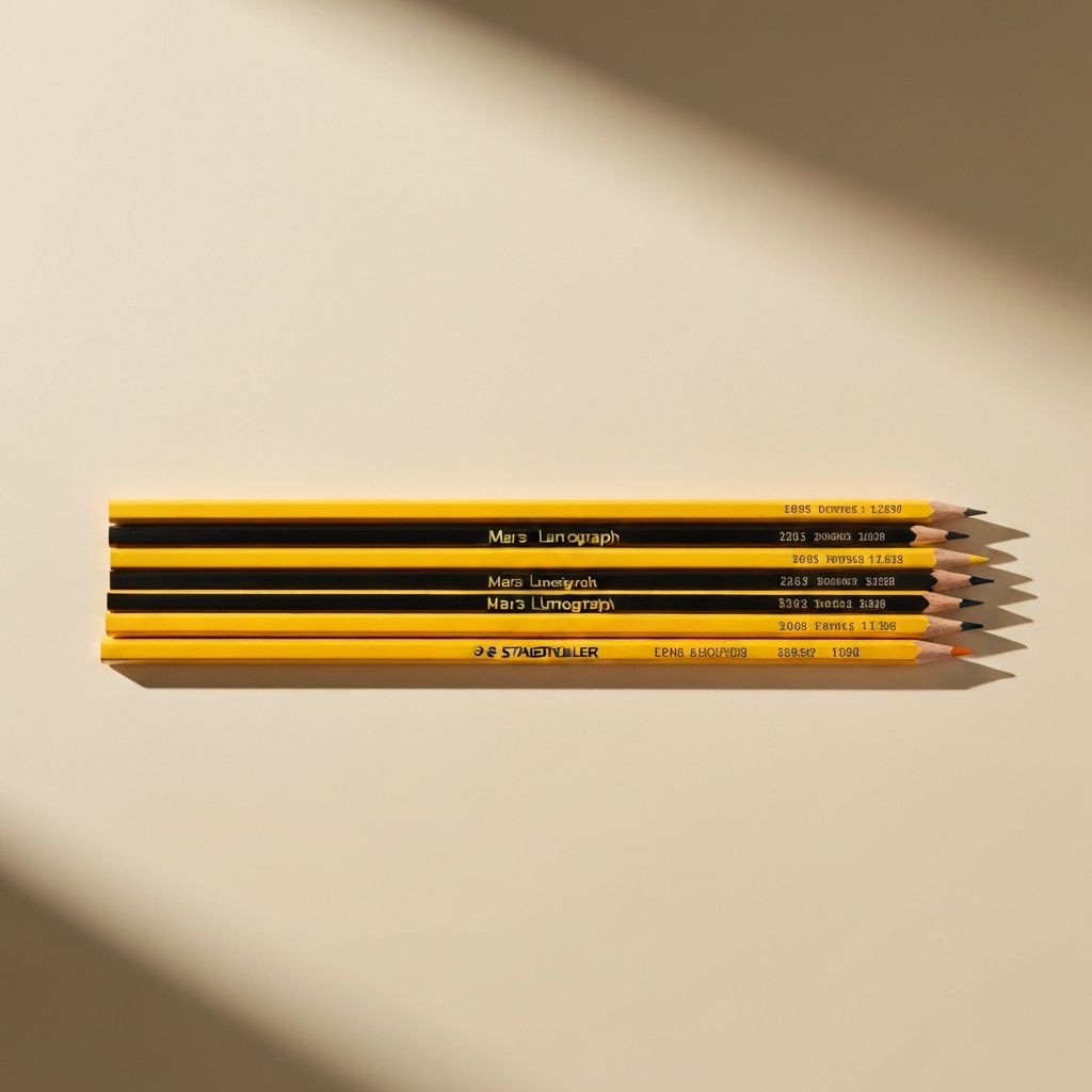 Lápices de Grafito Faber-Castell 9000 (Set de 12)